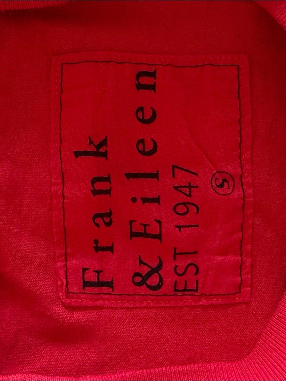 Frank & Eileen Bright Red Short-Sleeve Maxi Dress - Picture 6 of 6